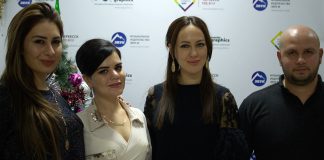 Артисты из Осетии в офисе «Звук-М»