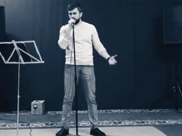 Azamat Tsavkilov sang songs by Vladimir Vysotsky