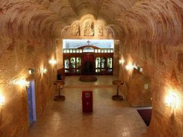 A resident of the Armenian village independently built a seven-story underground temple