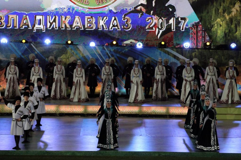 VIII Фестиваль культуры и спорта народов Кавказа 2017 года во Владикавказе. Фото представлены сайтом http://vladikavkaz-osetia.ru/