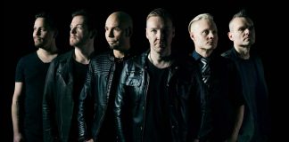 Exquisite rock from the Finnish team Poets Of The Fall in Russia