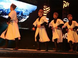 Albina and Fati Tsarikayevs took part in the Moscow Festival of Culture of the Peoples of the Caucasus