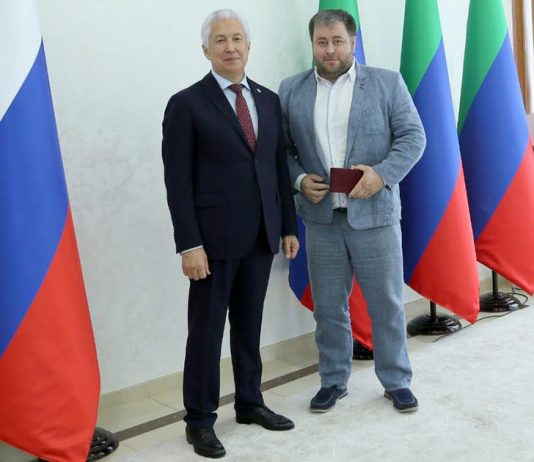 July 26 Dibir Abaev’s popular Dagestan performer @dibir_abaev was awarded the honorary title “Honored Artist of the Republic of Dagestan” by decree of the Head of the Republic of Dagestan Vladimir Vasiliev