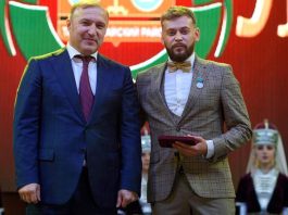 Adam Achmiz received the title of Honored Artist of the Republic of Adygea