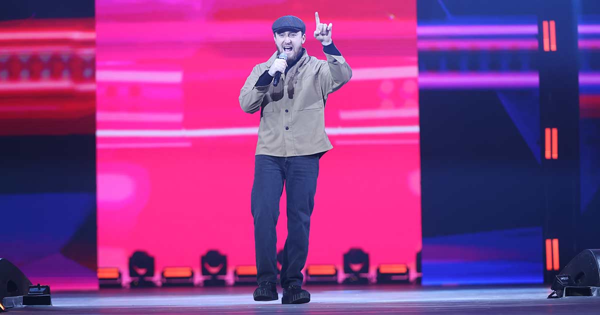 Султан Лагучев выступил на музыкальном фестивале «Новая Песня года 2022» в Москве